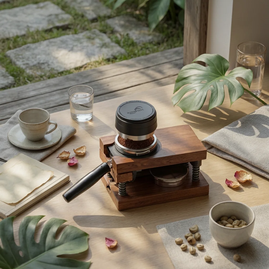 Coffee Tamper Holder Stand Multi Opening Portafilter Stand Espresso Tamper Station Two Level for Baristas, Cafe Counter
Coffee Tamper Holder Stand Multi Opening Portafilter Stand Espresso Tamper Station Two Level for Baristas, Cafe Counter