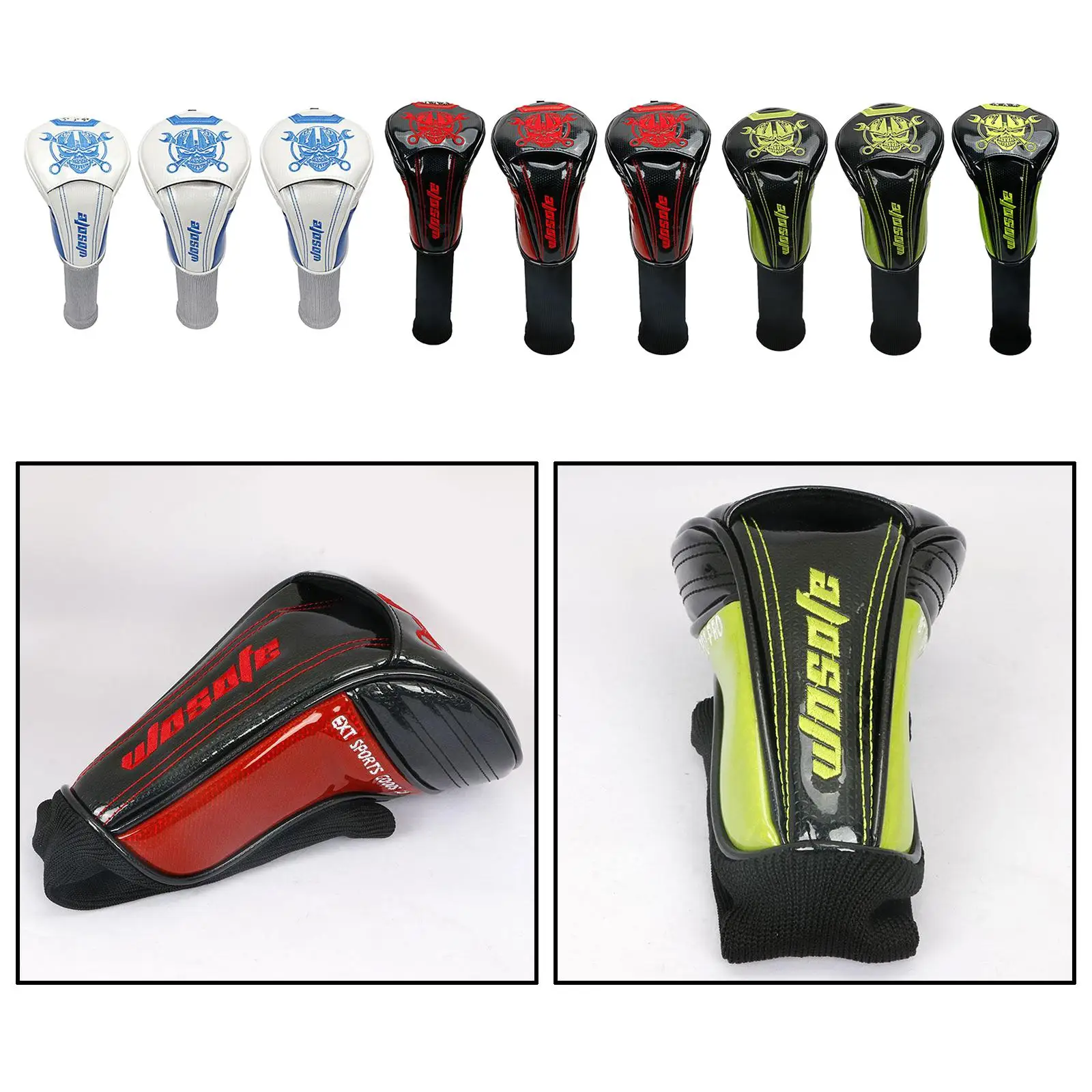 Novelty Golf Wood Head Cover Durable Fairway 460cc Drivers Head Covers with No.
Novelty Golf Wood Head Cover Durable Fairway 460cc Drivers Head Covers with No.