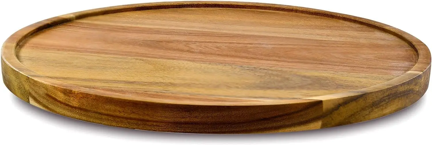 10" Acacia Wood Lazy Susan Turntable for Kitchen Pantry Organization, 360° Rotation, Solid Wood
10" Acacia Wood Lazy Susan Turntable for Kitchen Pantry Organization, 360° Rotation, Solid Wood