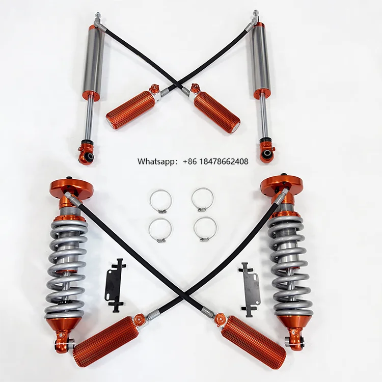 Off-Road Nitrogen Suspension Kits for Patrol Y62 Double Hose 3'' Lift Shock Absorbers for Front Rear Position Cars
Off-Road Nitrogen Suspension Kits for Patrol Y62 Double Hose 3'' Lift Shock Absorbers for Front Rear Position Cars