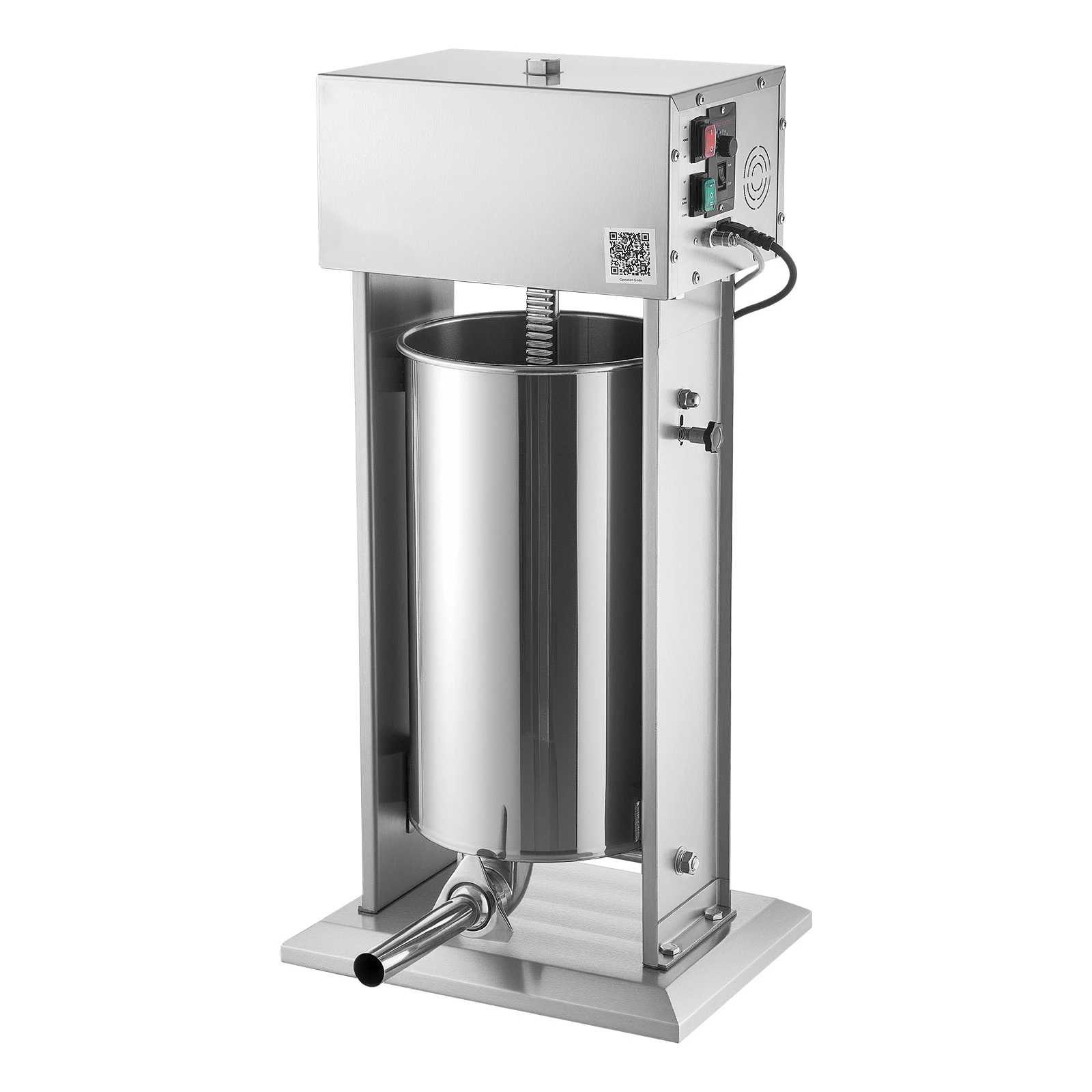 SucceBuy 55 LBS Electric Sausage Stuffer Stepless Speed Control and Foot Pedal with 5 Stuffing Tubes for Commercial & Home Use
SucceBuy 55 LBS Electric Sausage Stuffer Stepless Speed Control and Foot Pedal with 5 Stuffing Tubes for Commercial & Home Use