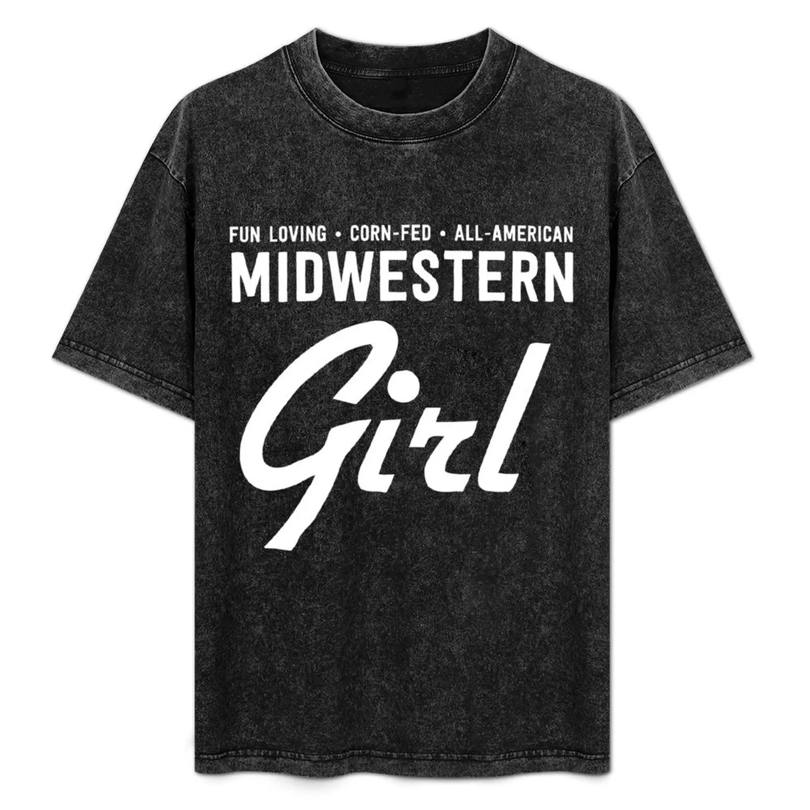 Fun Loving. Corn-Fed. All-American. Midwestern Girl T-Shirt Daily Wear Print T-Shirt
Fun Loving. Corn-Fed. All-American. Midwestern Girl T-Shirt Daily Wear Print T-Shirt