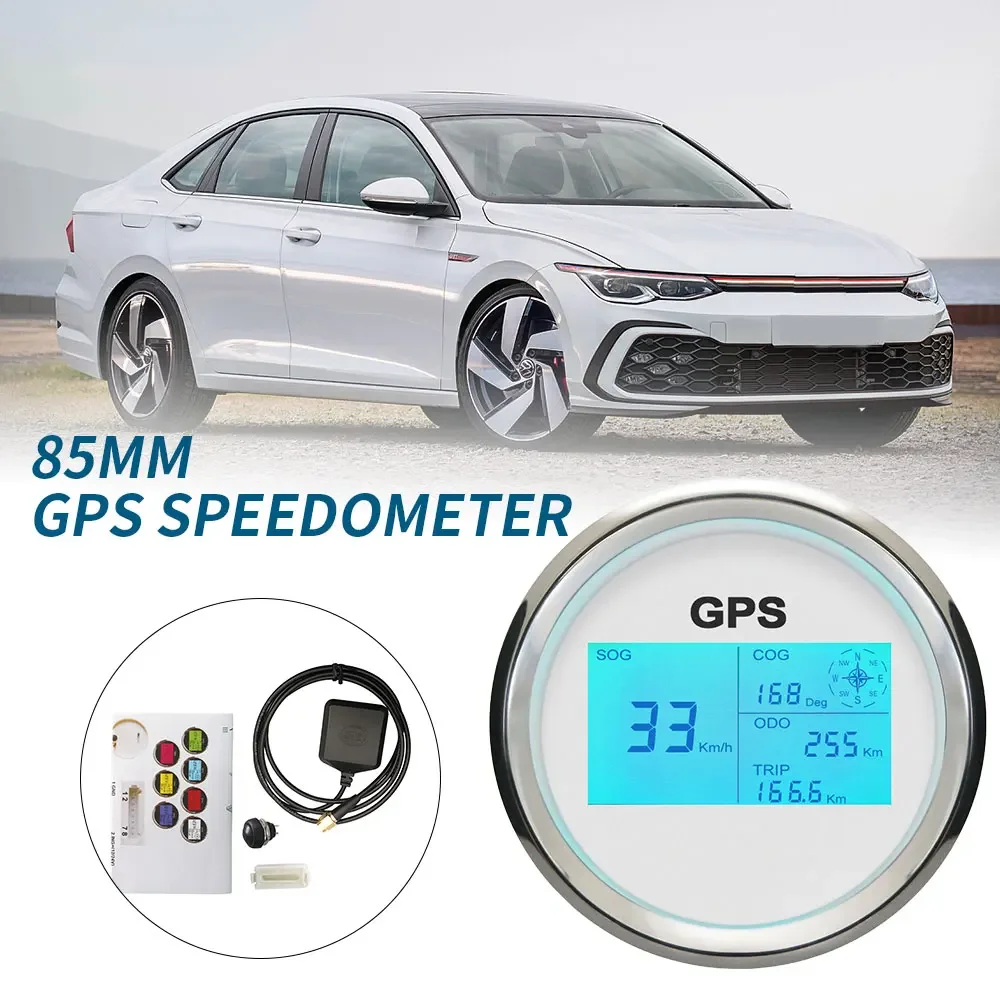 Новинка, 7 подсвет, 85 мм, цифровой GPS-спидометр для лодки, автомобиля, ЖК-дисплей, датчик скорости, одометр, курс с GPS-антенной
Новинка, 7 подсвет, 85 мм, цифровой GPS-спидометр для лодки, автомобиля, ЖК-дисплей, датчик скорости, одометр, курс с GPS-антенной