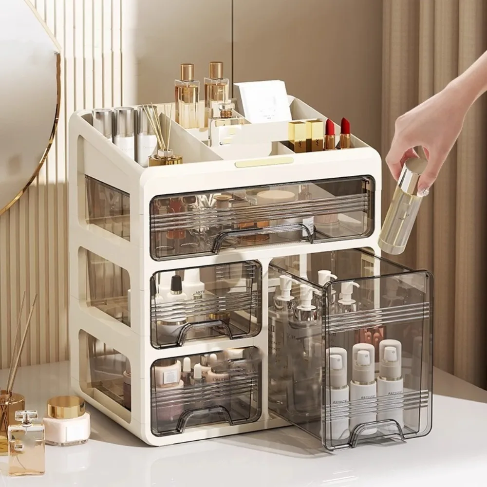 Transparent Cosmetic Storage Box Dust Proof Drawer Type Jewelry Storage Cabinet Multi-layer Multiple Uses Cosmetics Storage Rack
Transparent Cosmetic Storage Box Dust Proof Drawer Type Jewelry Storage Cabinet Multi-layer Multiple Uses Cosmetics Storage Rack