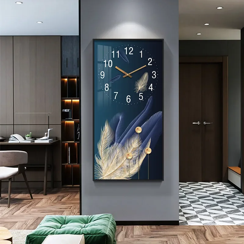 #Home Decor Items Clocks Pictures Decorative Painting Stylish Simple Modern Entrance Room Decoration Wall Clock Room Decor Watch
#Home Decor Items Clocks Pictures Decorative Painting Stylish Simple Modern Entrance Room Decoration Wall Clock Room Decor Watch