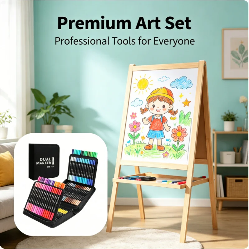 100 Colors Dual Tip Art Markers Watercolor Brush Pens Fine Liner for Manga Drawing Painting Stationery Home School Office
100 Colors Dual Tip Art Markers Watercolor Brush Pens Fine Liner for Manga Drawing Painting Stationery Home School Office
