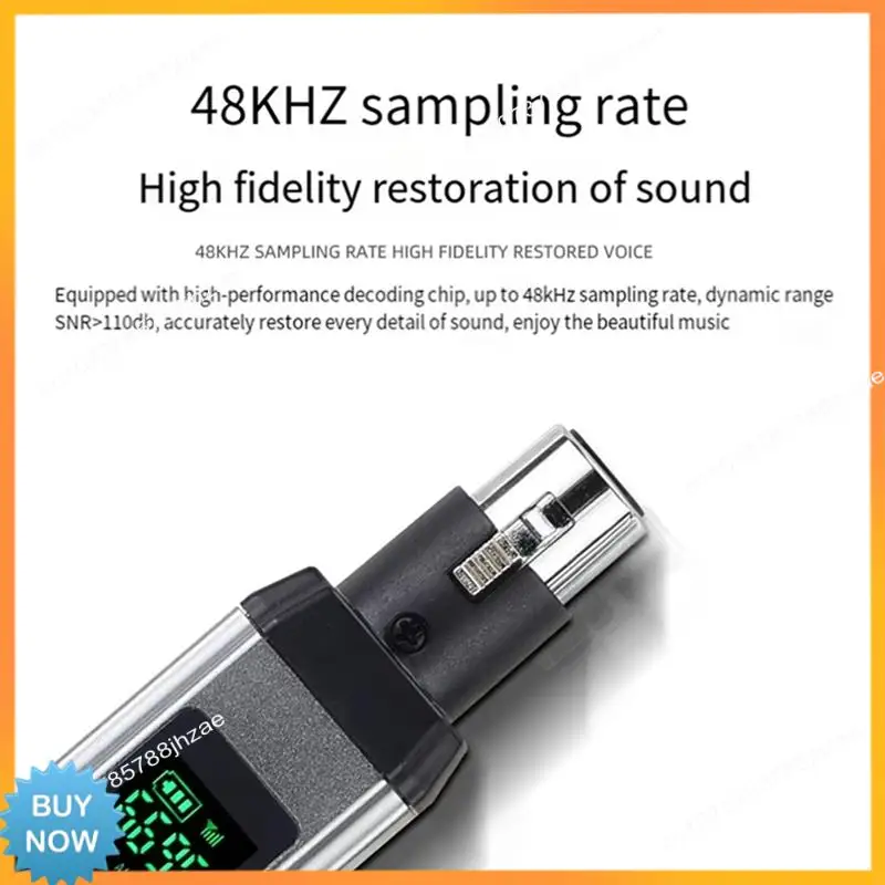 A10R Wireless Microphone Converter Microphone Transmitter Receiver XLR Microphone Wireless System For Dynamic Microphone