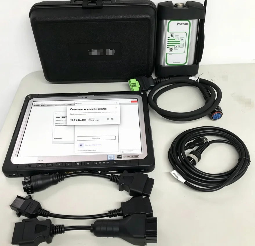 ptt VOCOM CF33 tablet 88890300 Truck Construction Loader Diagnostic Scanner 2 Years Warranty USB Tech Tool for UD for renault
ptt VOCOM CF33 tablet 88890300 Truck Construction Loader Diagnostic Scanner 2 Years Warranty USB Tech Tool for UD for renault