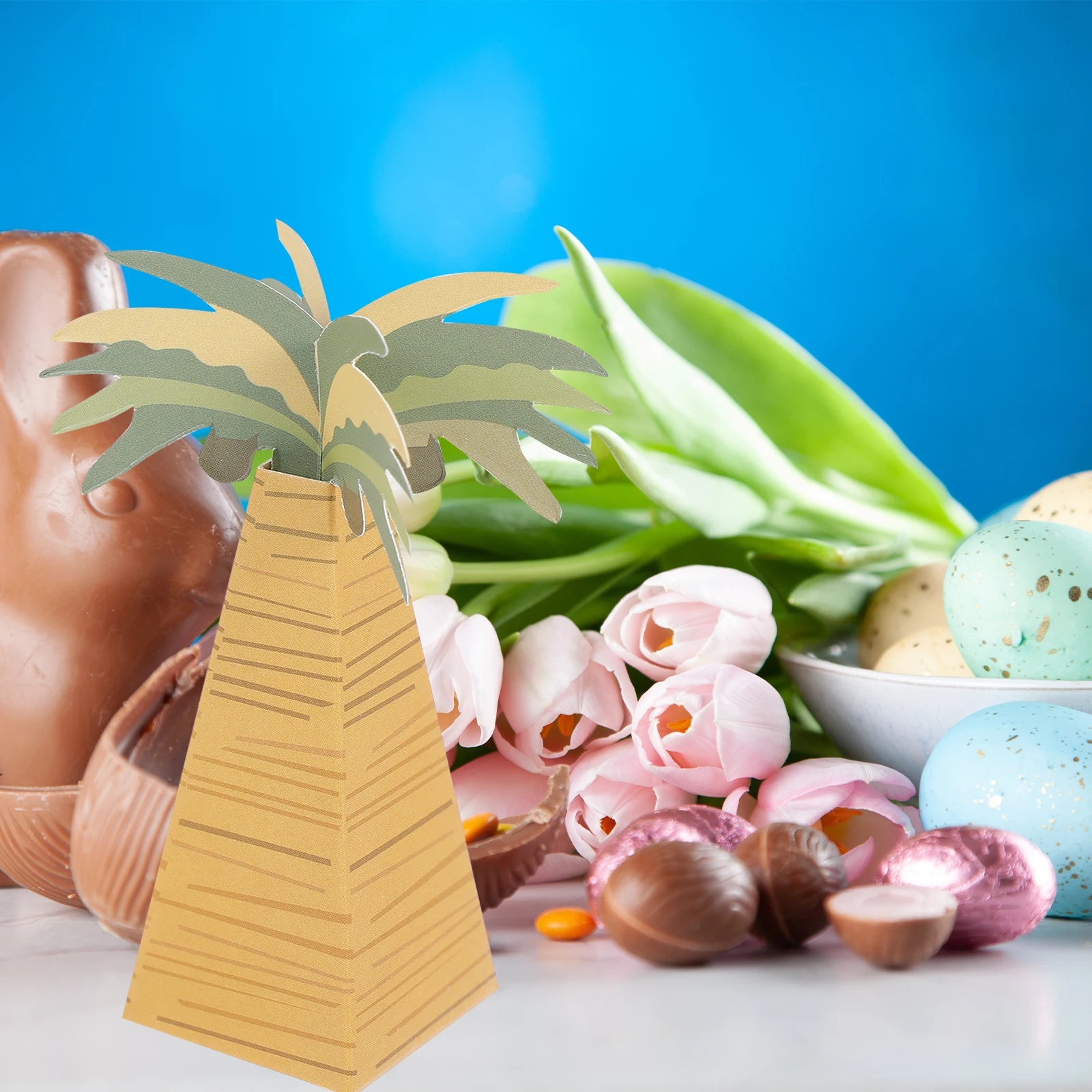 24pcs Candy Boxes Wedding Party Favors Palm Tree Shape Craft Paper Gifts Storage Supplies Wrapping Accessories
24pcs Candy Boxes Wedding Party Favors Palm Tree Shape Craft Paper Gifts Storage Supplies Wrapping Accessories