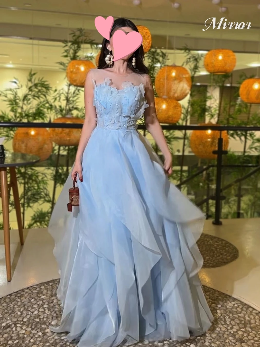 Mirror Dress Elegant Vintage Sweet Sky-Blue Beads Mermaid Princess Customize Formal Occasion Prom Dress Evening Party Gowns
Mirror Dress Elegant Vintage Sweet Sky-Blue Beads Mermaid Princess Customize Formal Occasion Prom Dress Evening Party Gowns