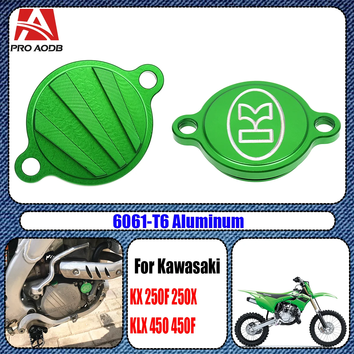 For Kawasaki KX250F KX450F KX 250 450 250F 450F 2005-2012 2013 2014 2015 2016 2017 2018 Motorcycle Billet Oil Filter Cover Cap
For Kawasaki KX250F KX450F KX 250 450 250F 450F 2005-2012 2013 2014 2015 2016 2017 2018 Motorcycle Billet Oil Filter Cover Cap
