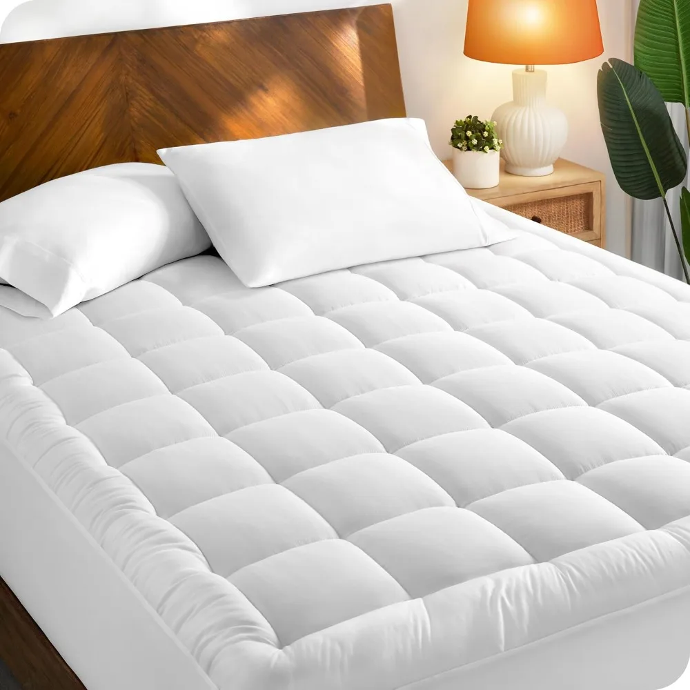 Twin XL Mattress Topper Cotton Top - Deep Pockets, Breathable, Machine Washable
Twin XL Mattress Topper Cotton Top - Deep Pockets, Breathable, Machine Washable