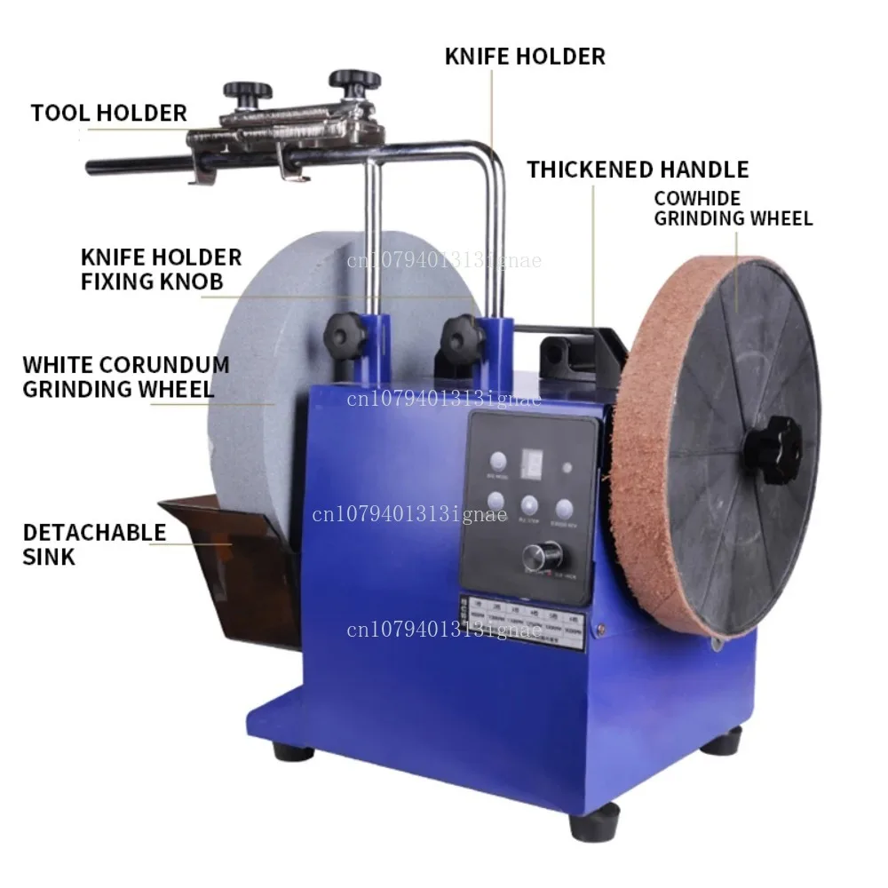 Water-cooled Knife Sharpener Wet and Dry Dual-use 200 mesh/500 mesh Open-edge Electric Desktop Grinder Kitchen Knife Scissors Sh
Water-cooled Knife Sharpener Wet and Dry Dual-use 200 mesh/500 mesh Open-edge Electric Desktop Grinder Kitchen Knife Scissors Sh