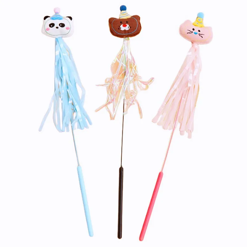 Cat Toys Tassel Stick Cat Toys Interactive Cartoon Kitten Stick Long Handle Cats Toy with Bell Self-hi Cats Toy Pet Products
Cat Toys Tassel Stick Cat Toys Interactive Cartoon Kitten Stick Long Handle Cats Toy with Bell Self-hi Cats Toy Pet Products