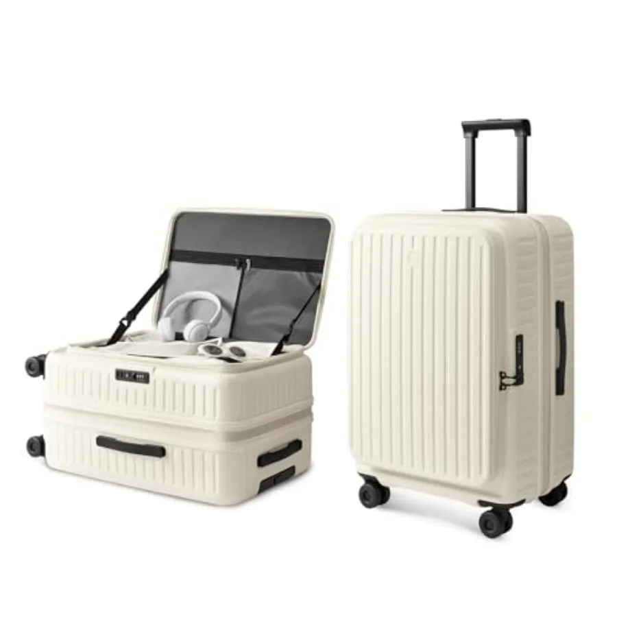 Top Opening Carry On Luggage 22x14x9 Airline Approved, Expandable and Lightweight, Scratch Resistant PC Hardside with Deep Cabi
Top Opening Carry On Luggage 22x14x9 Airline Approved, Expandable and Lightweight, Scratch Resistant PC Hardside with Deep Cabi