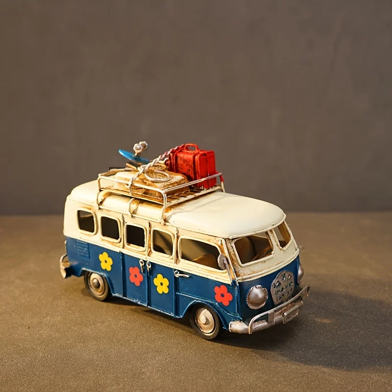 Vintage Iron Car Model Retro Decor Kids Room Toy Bus Photo Prop Desktop Ornament
Vintage Iron Car Model Retro Decor Kids Room Toy Bus Photo Prop Desktop Ornament