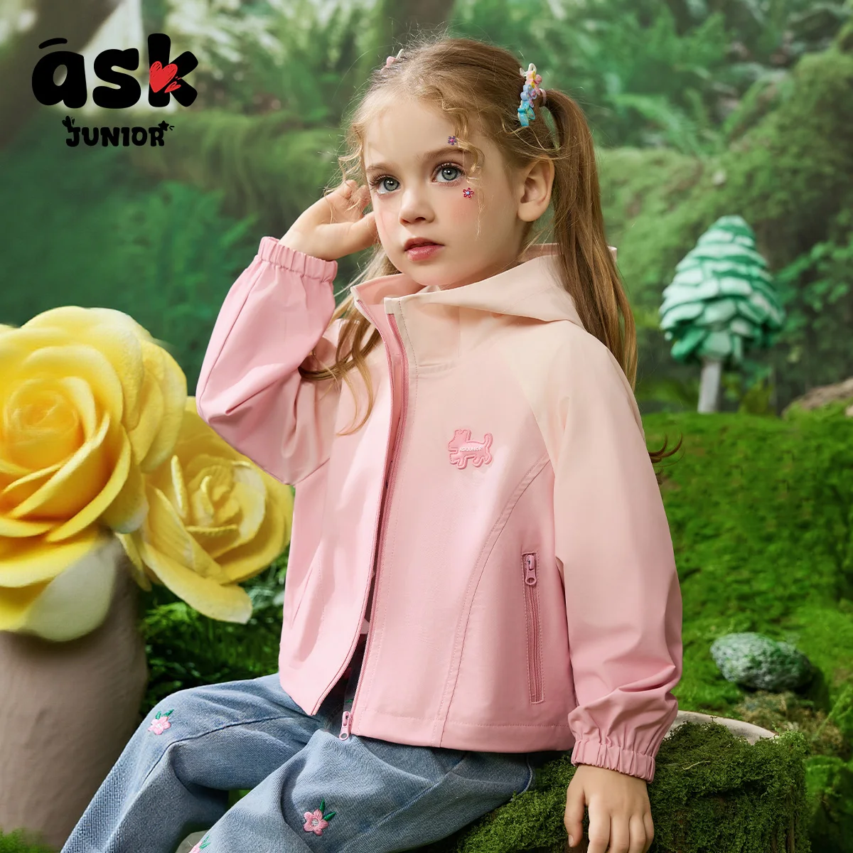 Ask Junior Baby Children's Jacket Autumn Girls Long Sleeve Hooded Gradual Change Outdoor Sports Children's Top
Ask Junior Baby Children's Jacket Autumn Girls Long Sleeve Hooded Gradual Change Outdoor Sports Children's Top