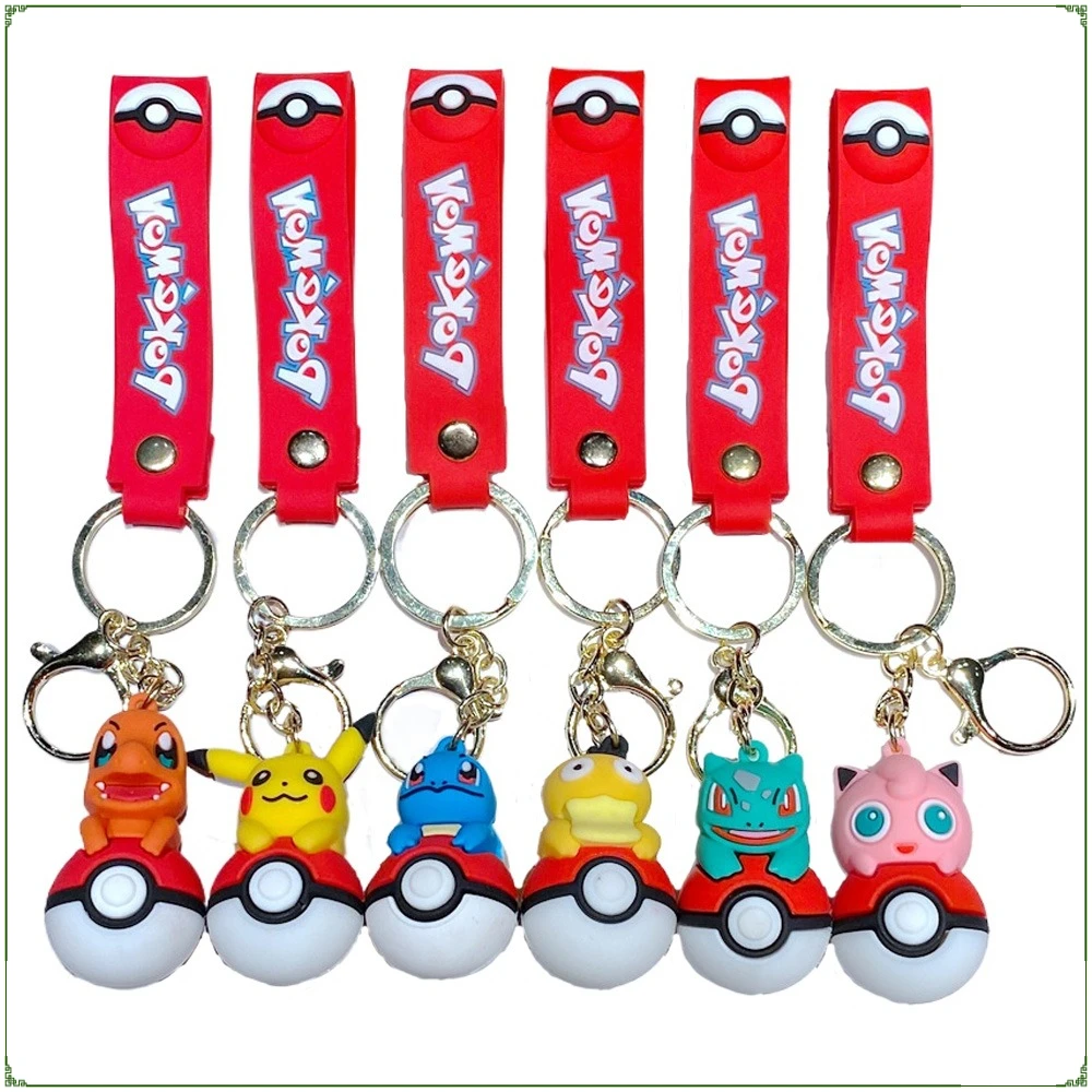 Wholesale New Cartoon Pokemon Keychains Motorcycle Key Chains Couple Bag Pendant Keyrings Decorative Accessories Holiday Gifts
Wholesale New Cartoon Pokemon Keychains Motorcycle Key Chains Couple Bag Pendant Keyrings Decorative Accessories Holiday Gifts