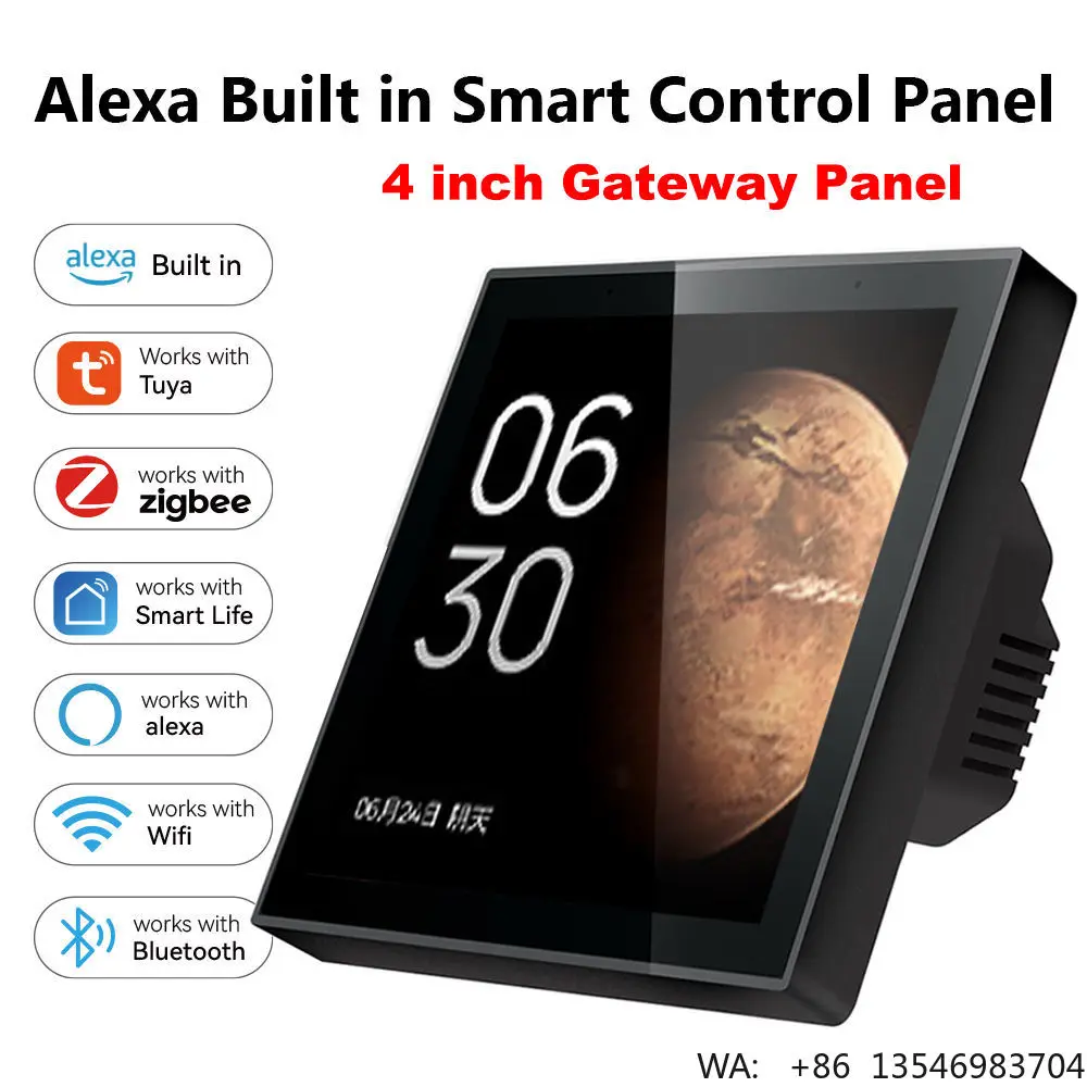 2026 Tuya 4 " Inch All-in-One Smart Home Control Center Touch Screen Display Smart Hub Voice- Alexa Control Panel Smart Home Kit
2026 Tuya 4 " Inch All-in-One Smart Home Control Center Touch Screen Display Smart Hub Voice- Alexa Control Panel Smart Home Kit