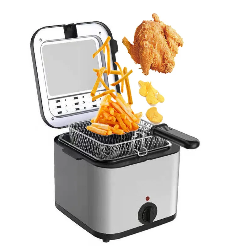 Multifunction Visible Electric Deep Fryer Anti-Scalded Multiple Protection Non-Stick Chicken Kebab French Frying Pot Machine
Multifunction Visible Electric Deep Fryer Anti-Scalded Multiple Protection Non-Stick Chicken Kebab French Frying Pot Machine