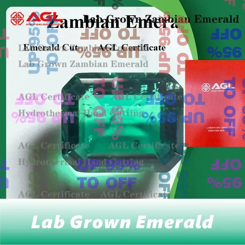 tabLab Grown Zambian Emeralds for Hydrothermal Emerald Cut Gemstones Hand Cut with Natural Inclusions Cracks AGL Certified Lab
tabLab Grown Zambian Emeralds for Hydrothermal Emerald Cut Gemstones Hand Cut with Natural Inclusions Cracks AGL Certified Lab