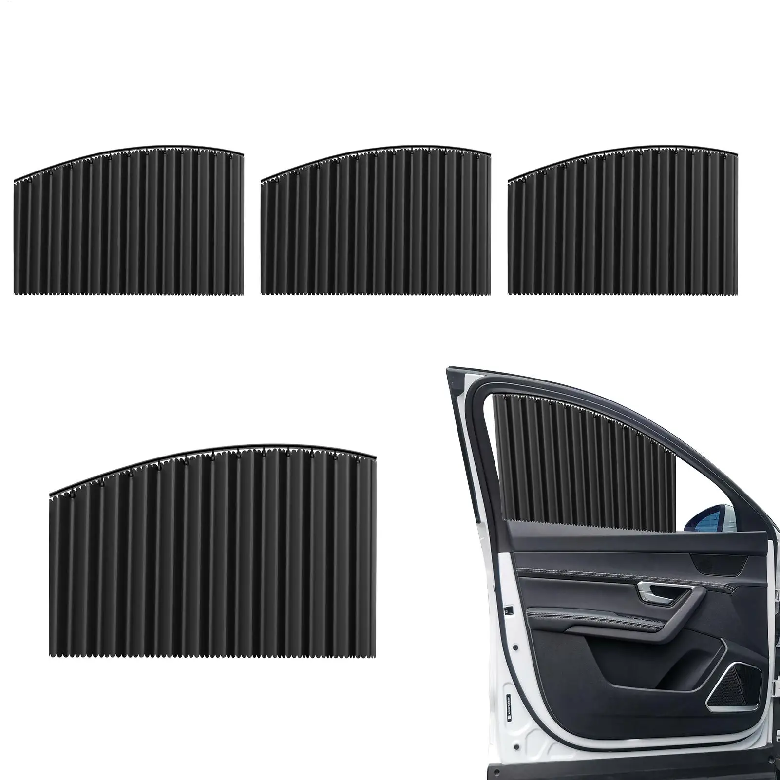 For Car Car Shades For Side Window 4 Pieces Smooth Slide Universal Shades Kit Car Window Privacy Curtains For Travel Camp Breaks
For Car Car Shades For Side Window 4 Pieces Smooth Slide Universal Shades Kit Car Window Privacy Curtains For Travel Camp Breaks