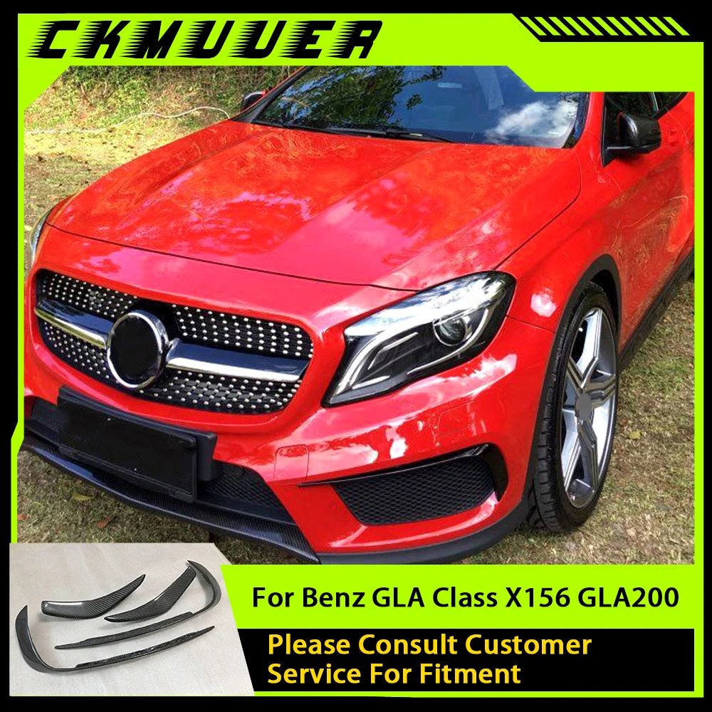 CKMUUER для Benz GLA Class X156 GLA200 GLA260 GLA45 2014-2017 Стайлинг автомобиля из углеродного волокна, передний бампер, вентиляционное отверстие, накладки из АБС-пластика
CKMUUER для Benz GLA Class X156 GLA200 GLA260 GLA45 2014-2017 Стайлинг автомобиля из углеродного волокна, передний бампер, вентиляционное отверстие, накладки из АБС-пластика