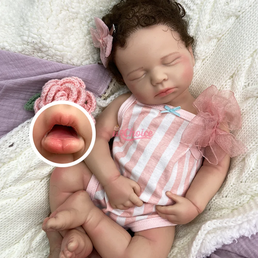 Реалистичная 20-дюймовая силиконовая кукла-реборн с ручной росписью кожи, текстурой новорожденного, венами, вросшими волосами, утяжеленная, для девочек/мальчиков
Реалистичная 20-дюймовая силиконовая кукла-реборн с ручной росписью кожи, текстурой новорожденного, венами, вросшими волосами, утяжеленная, для девочек/мальчиков