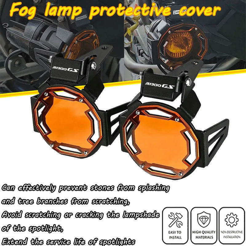 Motorcycle Flipable Fog Lights Protector Fog Lamps Grille Protection Cover Guard Shield For R1300GS R 1300 GS GS1300 2024
Motorcycle Flipable Fog Lights Protector Fog Lamps Grille Protection Cover Guard Shield For R1300GS R 1300 GS GS1300 2024