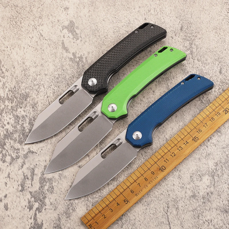 Flip Fold 14C28 Steel Outdoor Camping Hunting Hiking EDC Tool Ball Bearing G10 Handle Knife
Flip Fold 14C28 Steel Outdoor Camping Hunting Hiking EDC Tool Ball Bearing G10 Handle Knife