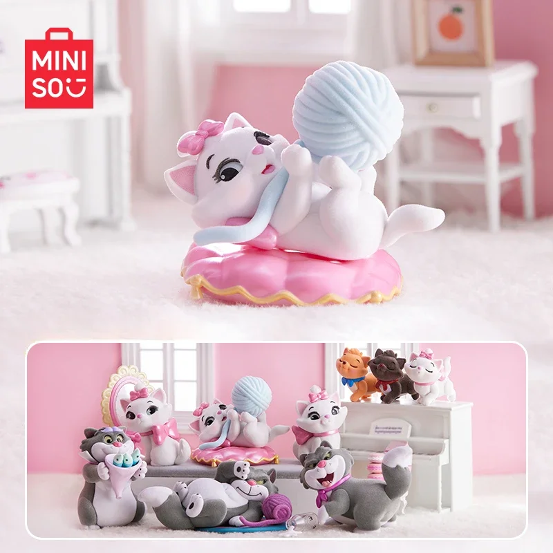 MINISO Disney Blind Box Cat Plush Series Lucifer Marie Decorative Ornaments Animation Peripheral Birthday Gifts Model Toys
MINISO Disney Blind Box Cat Plush Series Lucifer Marie Decorative Ornaments Animation Peripheral Birthday Gifts Model Toys