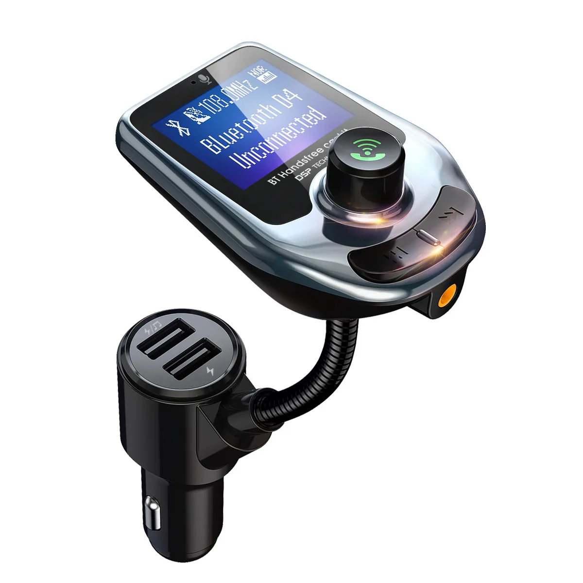 Автомобильный MP3-плеер D4, Bluetooth 5,0, громкая связь, FM-передатчик, USB, автомобильная зарядка
Автомобильный MP3-плеер D4, Bluetooth 5,0, громкая связь, FM-передатчик, USB, автомобильная зарядка