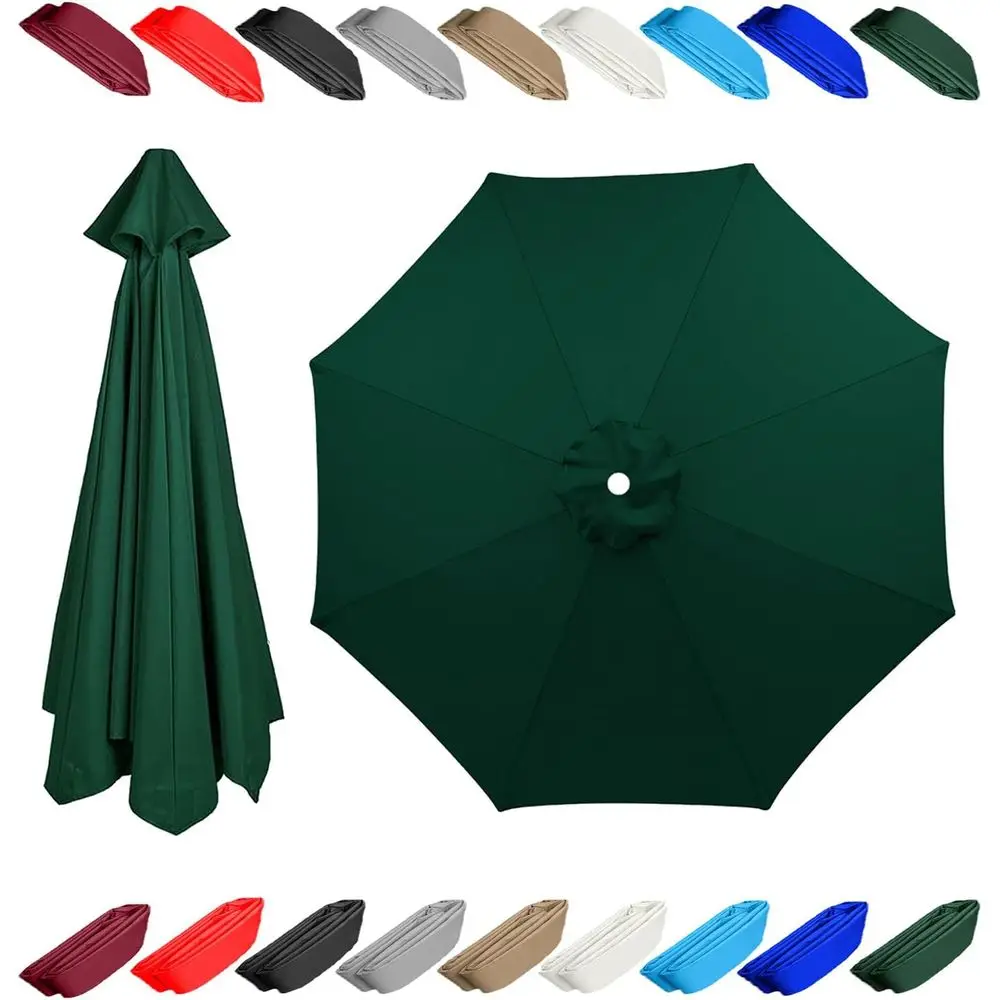11.5ft 13ft 8-rib Polyester Fabric Replacement for Outdoor Patio Umbrella
11.5ft 13ft 8-rib Polyester Fabric Replacement for Outdoor Patio Umbrella