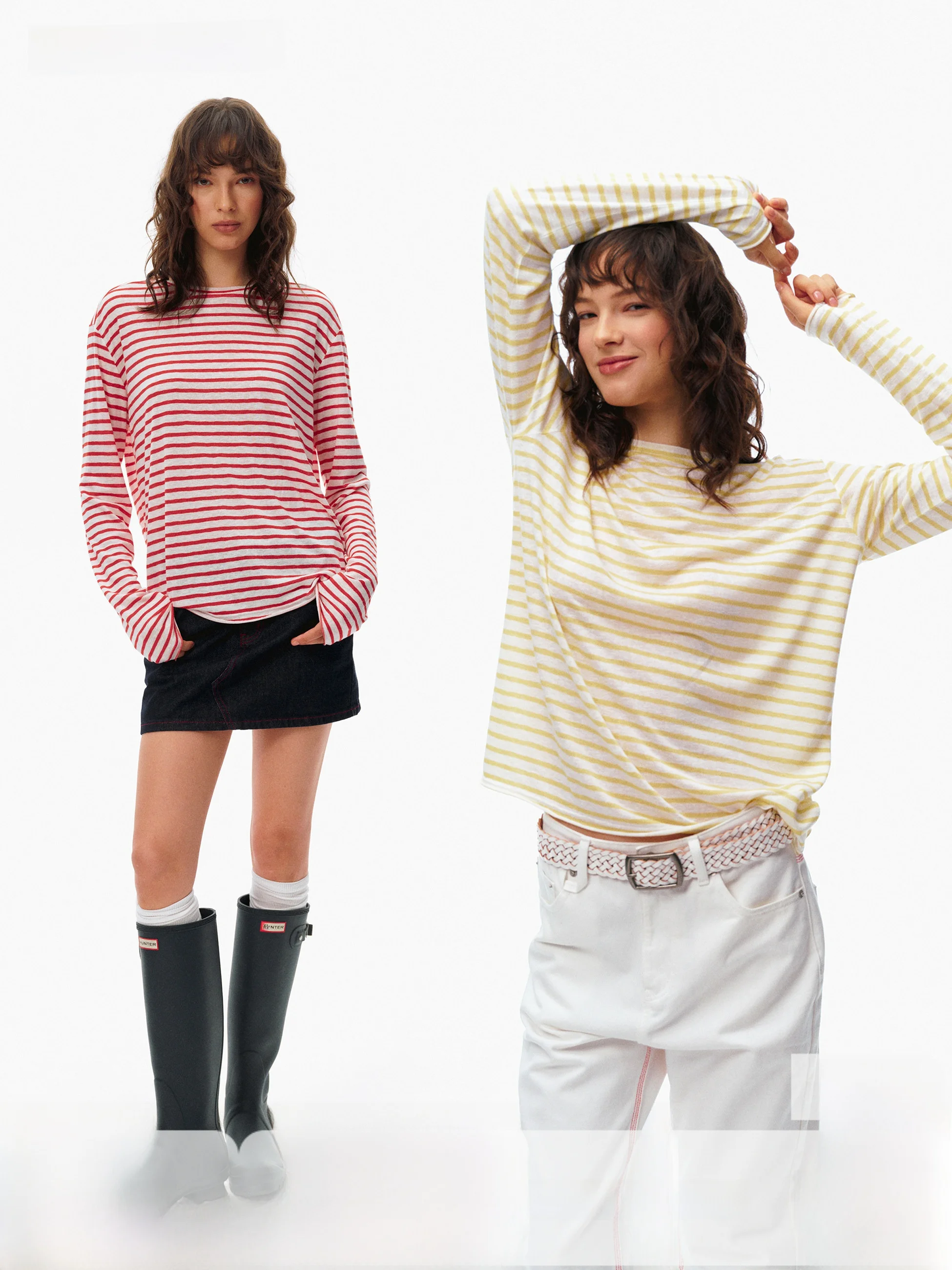 Loose Fit Long Sve T-irt SEEKSIMPLE Sensation Yarn Cuffed Hem Striped Casual Comfortable Women's Top Polyester Viscose B...
Loose Fit Long Sve T-irt SEEKSIMPLE Sensation Yarn Cuffed Hem Striped Casual Comfortable Women's Top Polyester Viscose B...