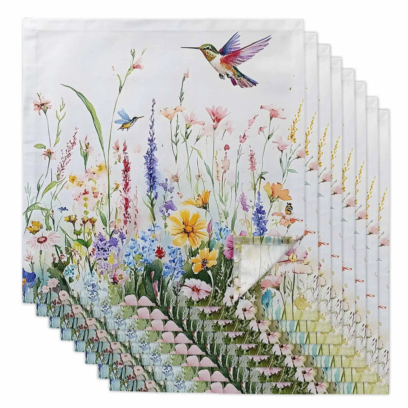 Colorful Flower Field Bird Table Napkins Cloth Set Kitchen Dinner Tea Towels Table Mat Wedding Decor Napkin
Colorful Flower Field Bird Table Napkins Cloth Set Kitchen Dinner Tea Towels Table Mat Wedding Decor Napkin