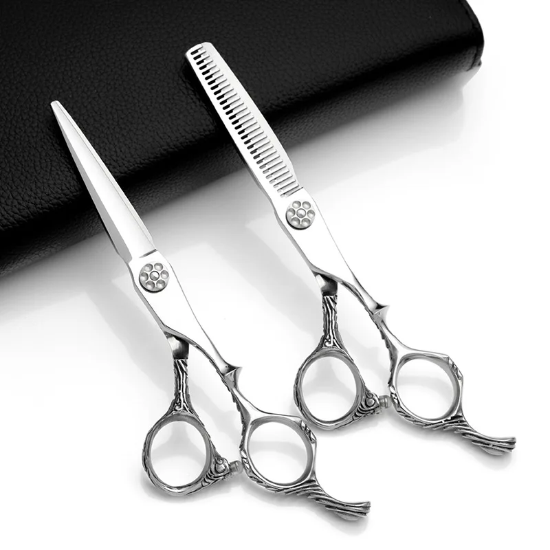 Titan professional hairdressing scissors hairdresser's scissors 5.5 inch cut thinning barber tool
Titan professional hairdressing scissors hairdresser's scissors 5.5 inch cut thinning barber tool