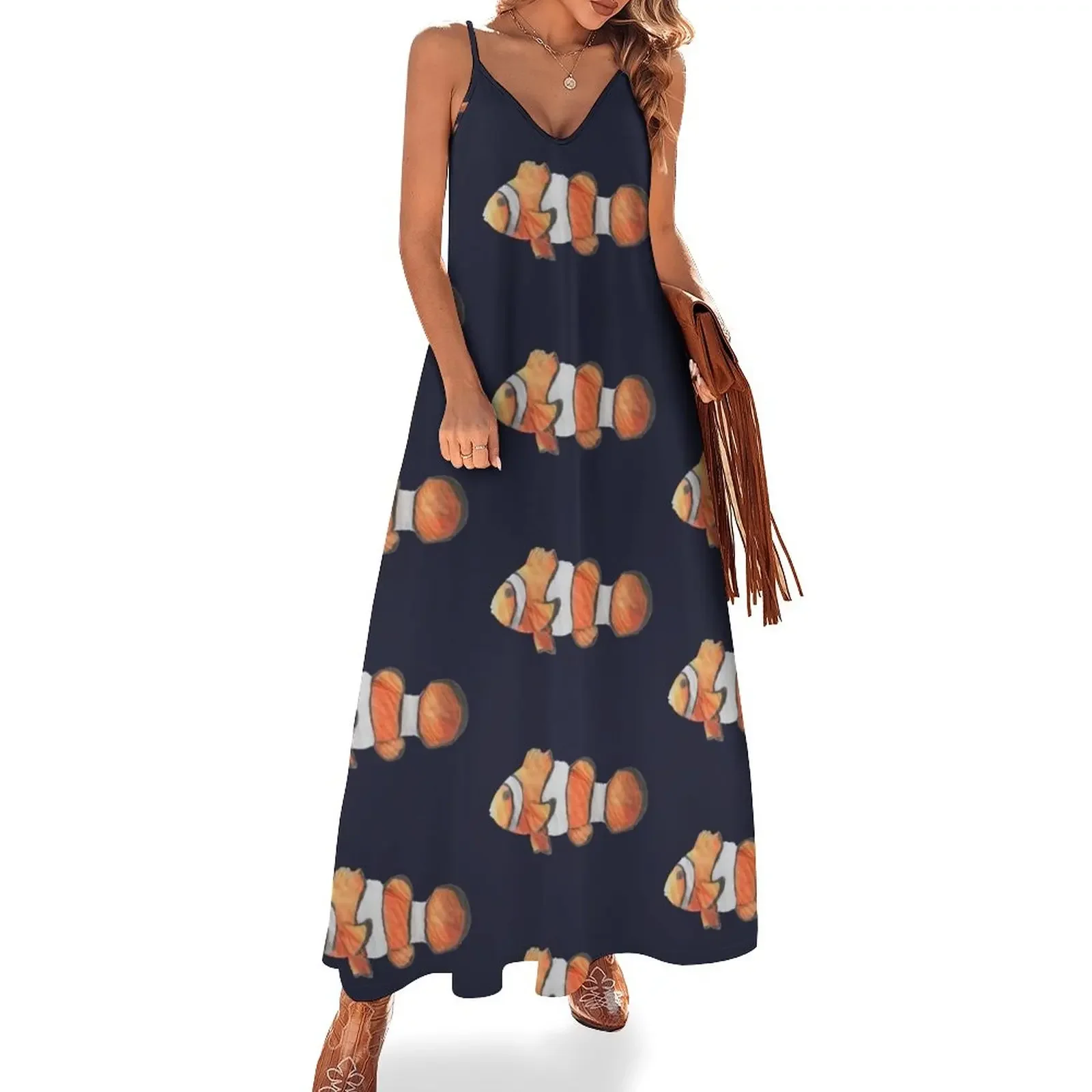 Clownfish - Pencil Drawing - Kathleen Stuart Art Sleeveless Dress Elegant gown Evening dresses dresses for women Dress
Clownfish - Pencil Drawing - Kathleen Stuart Art Sleeveless Dress Elegant gown Evening dresses dresses for women Dress