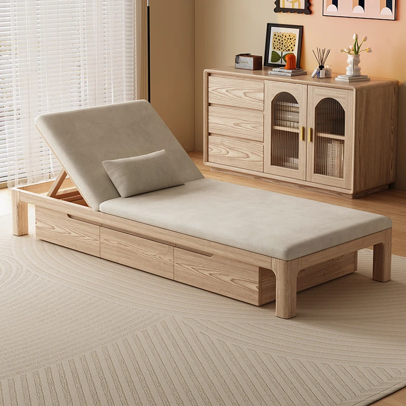Nordic solid wood chaise longue balcony leisure single sofa living room storage recliner bed and breakfast bedroom beauty
Nordic solid wood chaise longue balcony leisure single sofa living room storage recliner bed and breakfast bedroom beauty