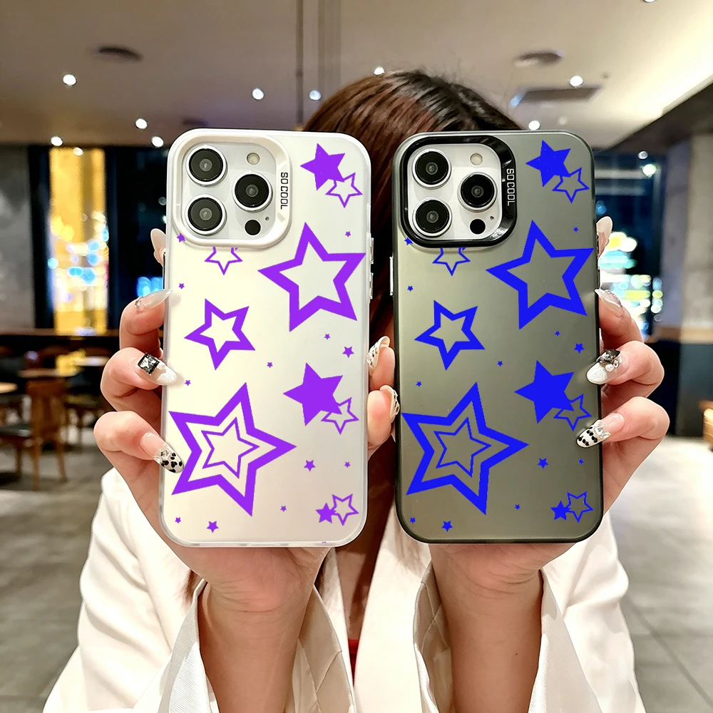 Color Silver IMD Phone Case For iPhone 17 Air 16 Plus 16E 13 MINI 15 14 12 11 Pro MAX 7 8 SE XR Style Stars Pattern Cover
Color Silver IMD Phone Case For iPhone 17 Air 16 Plus 16E 13 MINI 15 14 12 11 Pro MAX 7 8 SE XR Style Stars Pattern Cover