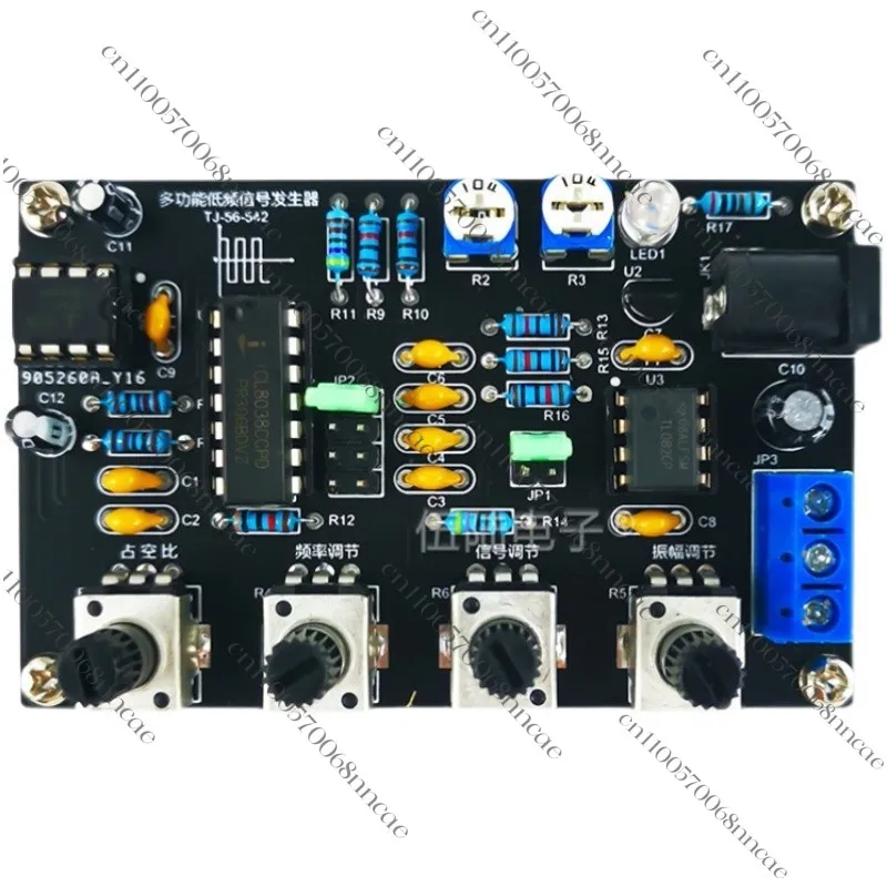 Multifunctional low-frequency signal generator multi-channel waveform circuit
Multifunctional low-frequency signal generator multi-channel waveform circuit