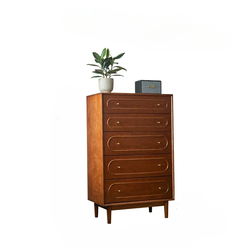 Retro American Cherrywood Chest of Drawers Solid Wood Home French Storage Bedroom Hallway Storage Cabinet
Retro American Cherrywood Chest of Drawers Solid Wood Home French Storage Bedroom Hallway Storage Cabinet