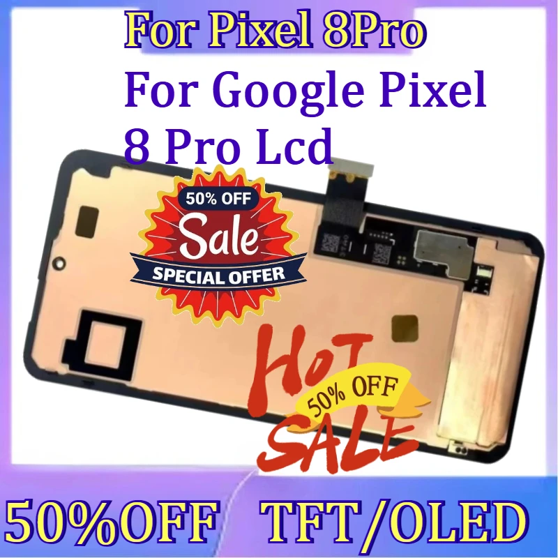 For Google Pixel 8 Pro Lcd Display Digitizer Touch Screen Assembly Replacement Screen New TFT/OLED/AMOLED Screen
For Google Pixel 8 Pro Lcd Display Digitizer Touch Screen Assembly Replacement Screen New TFT/OLED/AMOLED Screen