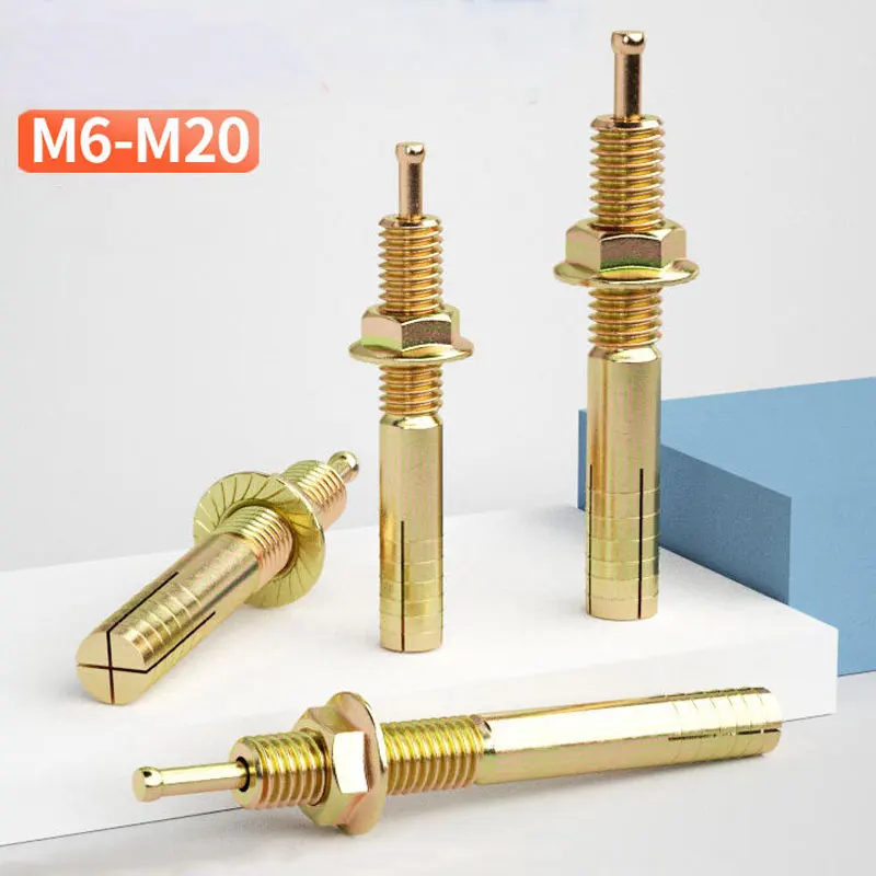 M6 M8-M20 Elevator Special Wall Plugs Car Extension Cotter Expansion Bolts Hammer Nail Explosion-proof Fixing Gecko Tube Screws
M6 M8-M20 Elevator Special Wall Plugs Car Extension Cotter Expansion Bolts Hammer Nail Explosion-proof Fixing Gecko Tube Screws