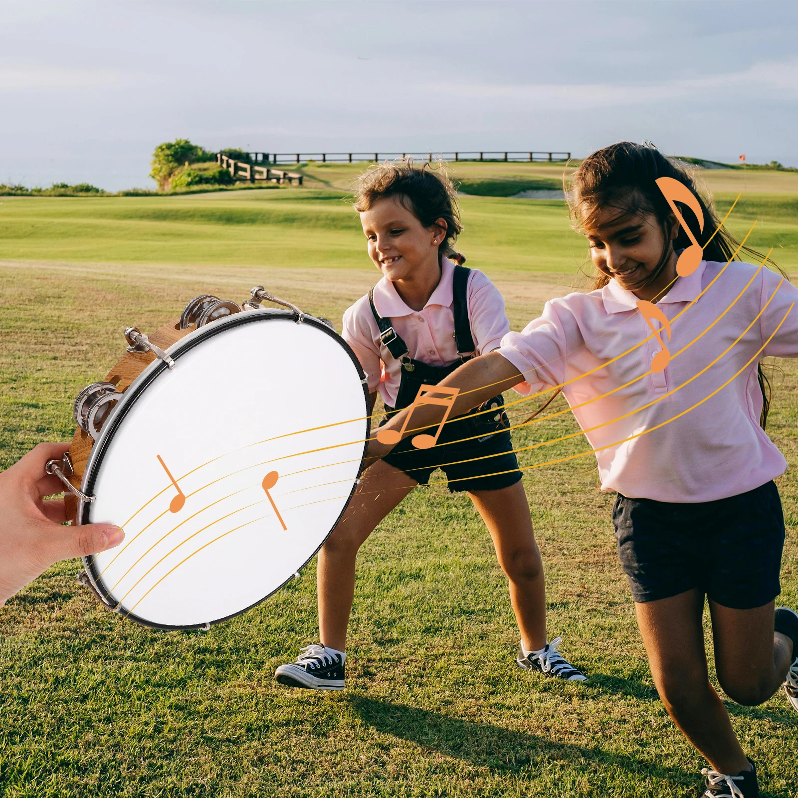 Adjustable 10 Inch Color Tambourine Instrument Portable Handheld Drum with Bells Professional Percussion Musical Toys
Adjustable 10 Inch Color Tambourine Instrument Portable Handheld Drum with Bells Professional Percussion Musical Toys