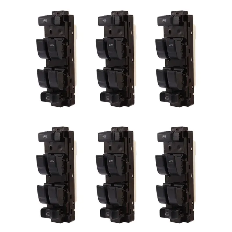 Prominent 6X New Electric Power Window Switch Fit For Isuzu D-Max 2003-2011 897400382D
Prominent 6X New Electric Power Window Switch Fit For Isuzu D-Max 2003-2011 897400382D