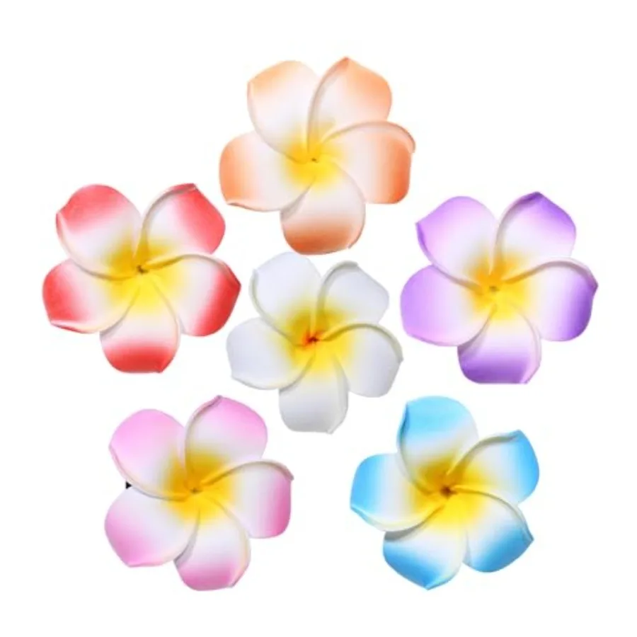 24pcs 7CM/2.76 Inch Hawaiian Plumeria Flower Hair Clips for Bridal Wedding Party Beach 7CM, 2.76 Inches
24pcs 7CM/2.76 Inch Hawaiian Plumeria Flower Hair Clips for Bridal Wedding Party Beach 7CM, 2.76 Inches