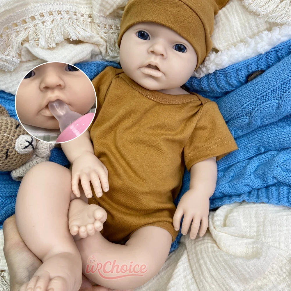 Can Drink and Pee 50cm Real Silicone Reborn Baby Doll Realistic Weighted Fine Texture Safe Material Doll For Role Play Gift
Can Drink and Pee 50cm Real Silicone Reborn Baby Doll Realistic Weighted Fine Texture Safe Material Doll For Role Play Gift