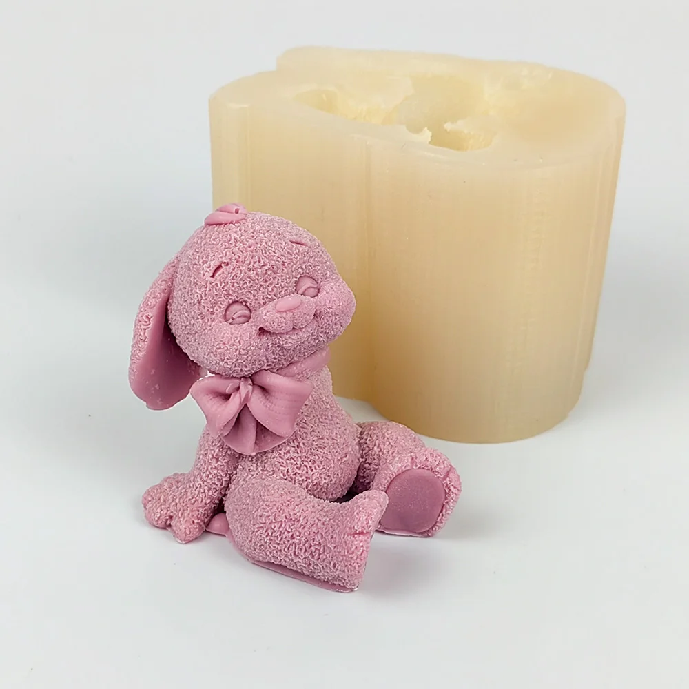 DW0407 PRZY 3D сидящий Кролик с бантом Силиконовые формы для свечей Мыло Формы Животные Свадьба День рождения День Святого Валентина глина
DW0407 PRZY 3D сидящий Кролик с бантом Силиконовые формы для свечей Мыло Формы Животные Свадьба День рождения День Святого Валентина глина