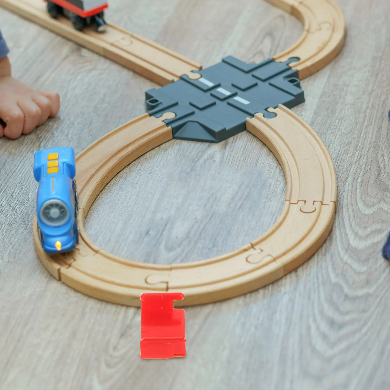 20pcs Wooden Train Track Clips for Secure Layouts Compatible with Sets Plastic Fasteners Red Stabilizers Easy Assembly
20pcs Wooden Train Track Clips for Secure Layouts Compatible with Sets Plastic Fasteners Red Stabilizers Easy Assembly
