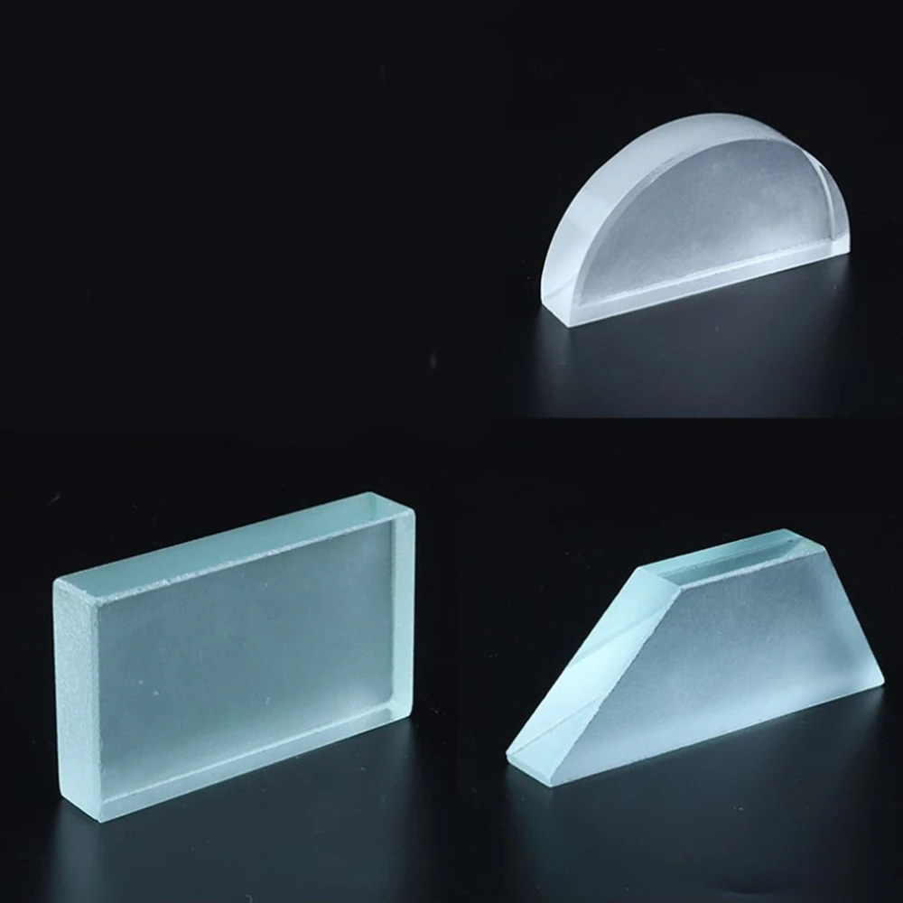 3pcs/lot Optical glass brick Physics Light refraction reflection experiment teaching aid
3pcs/lot Optical glass brick Physics Light refraction reflection experiment teaching aid
